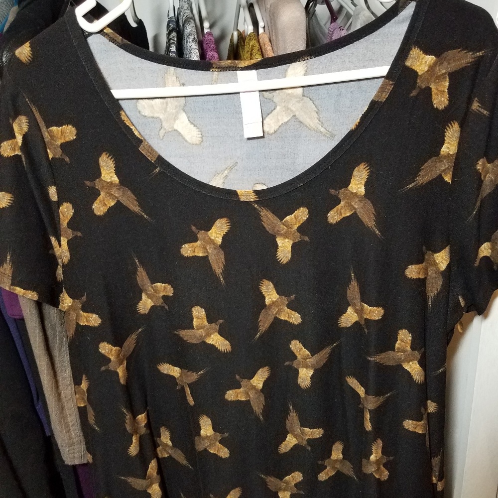 Lularoe large Classic T birds